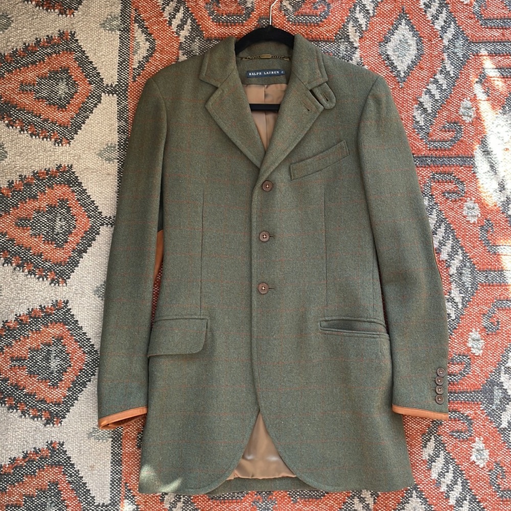 Ralph Lauren Green Blazer Jacket